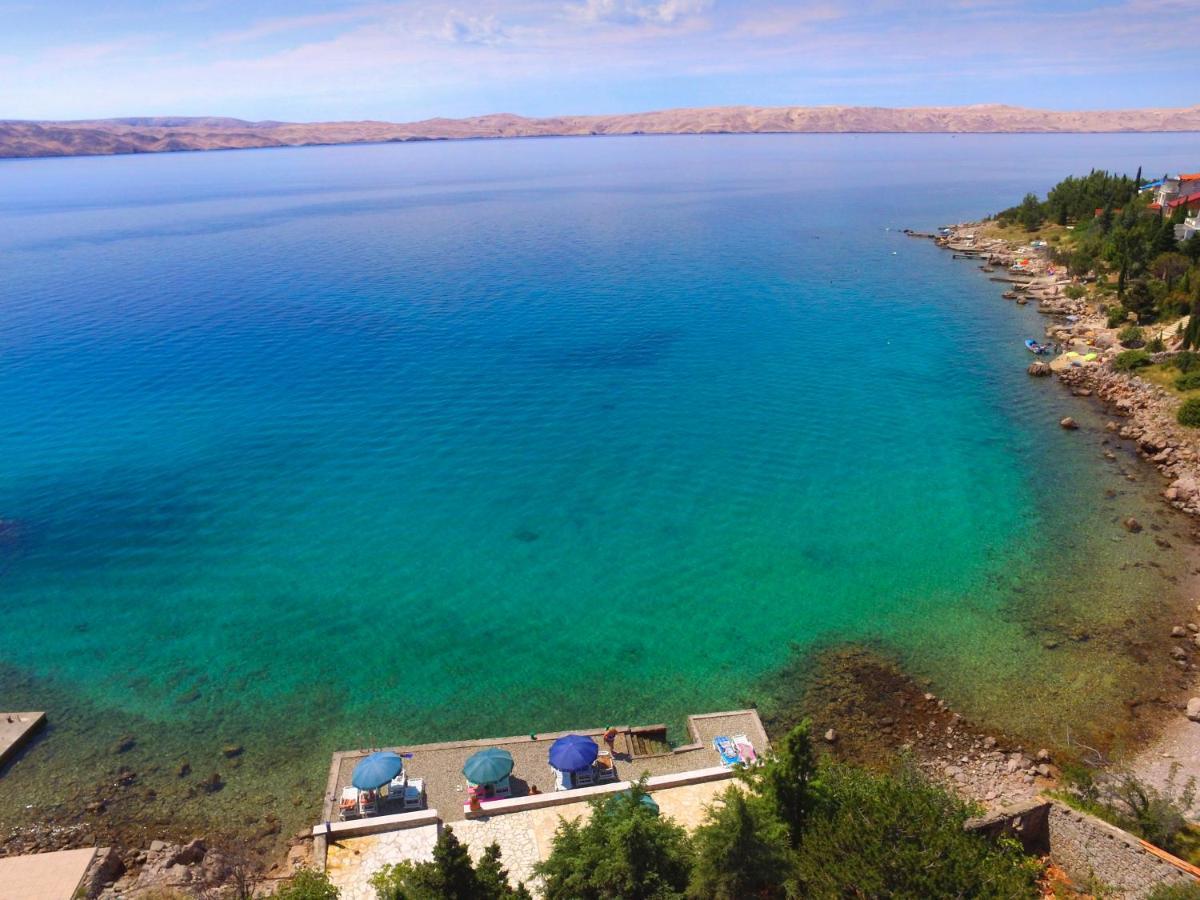 Apartmani Ribarica**** Karlobag Dış mekan fotoğraf