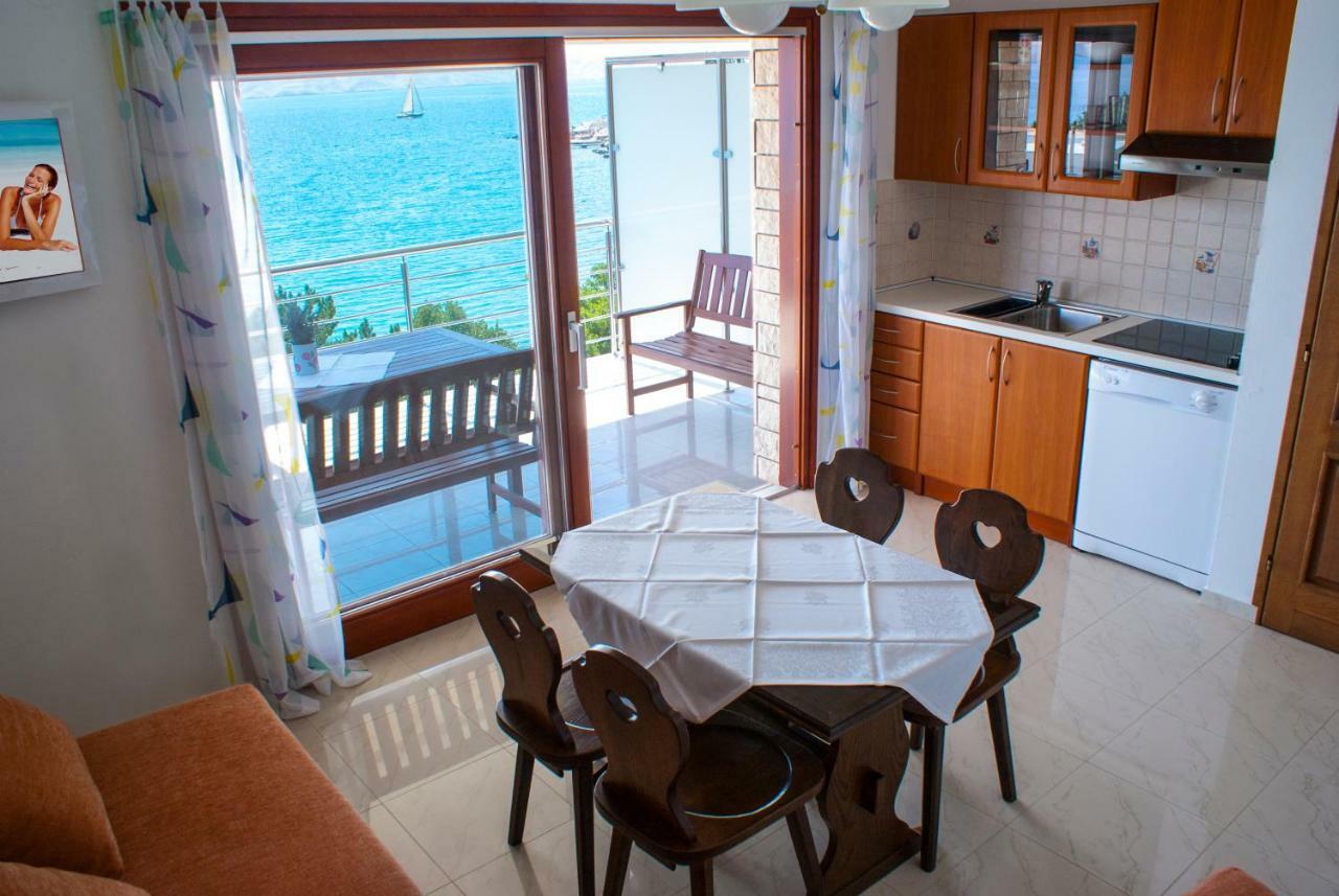 Apartmani Ribarica**** Karlobag Dış mekan fotoğraf